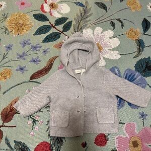 GAP Baby Gray Knit Sweater